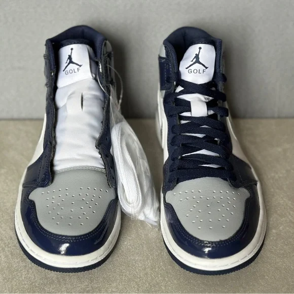 Nike Air Jordan 1 Retro High Golf Navy - Picture 6 of 9